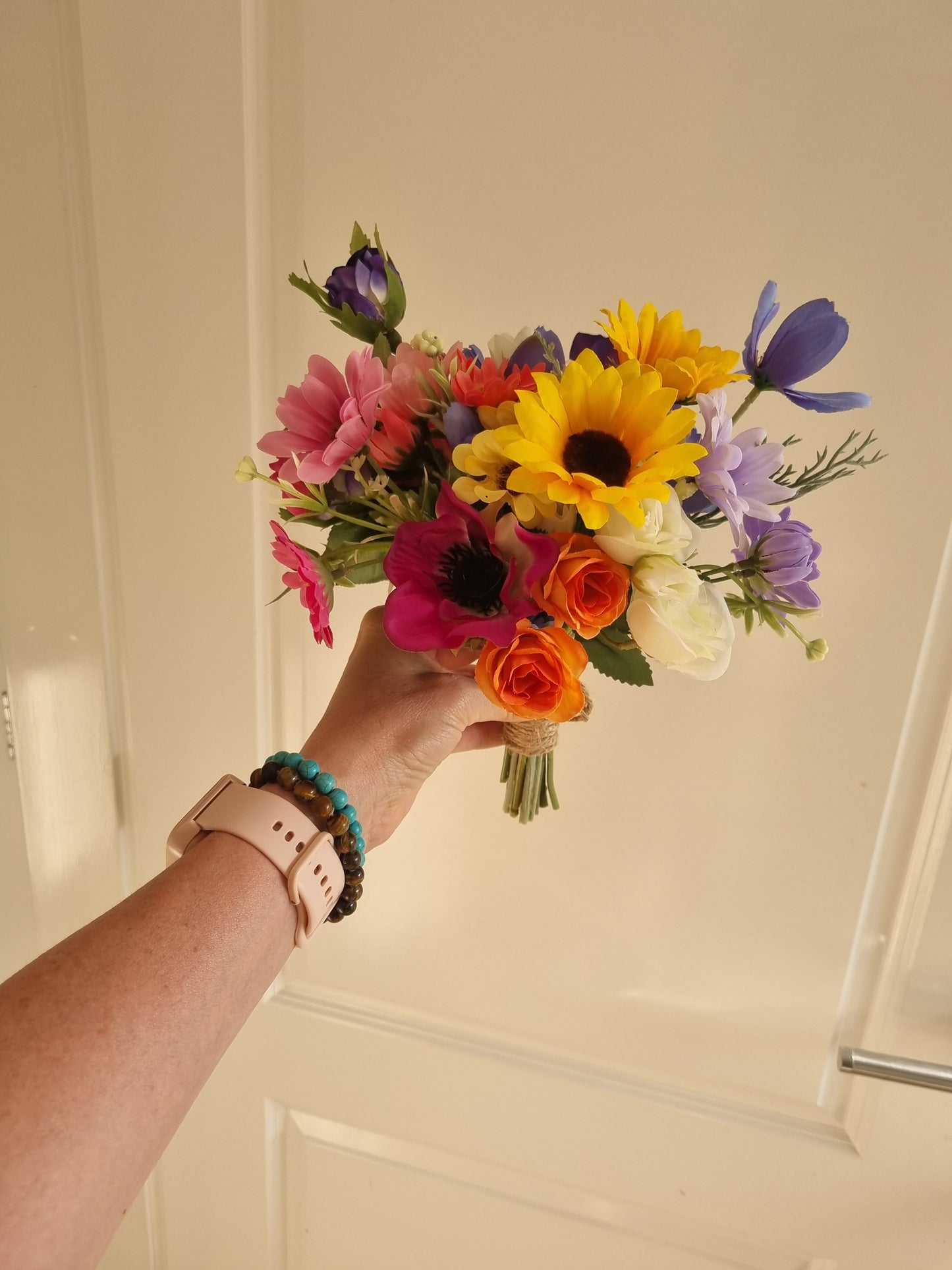 Festival brights artificial wedding flowers