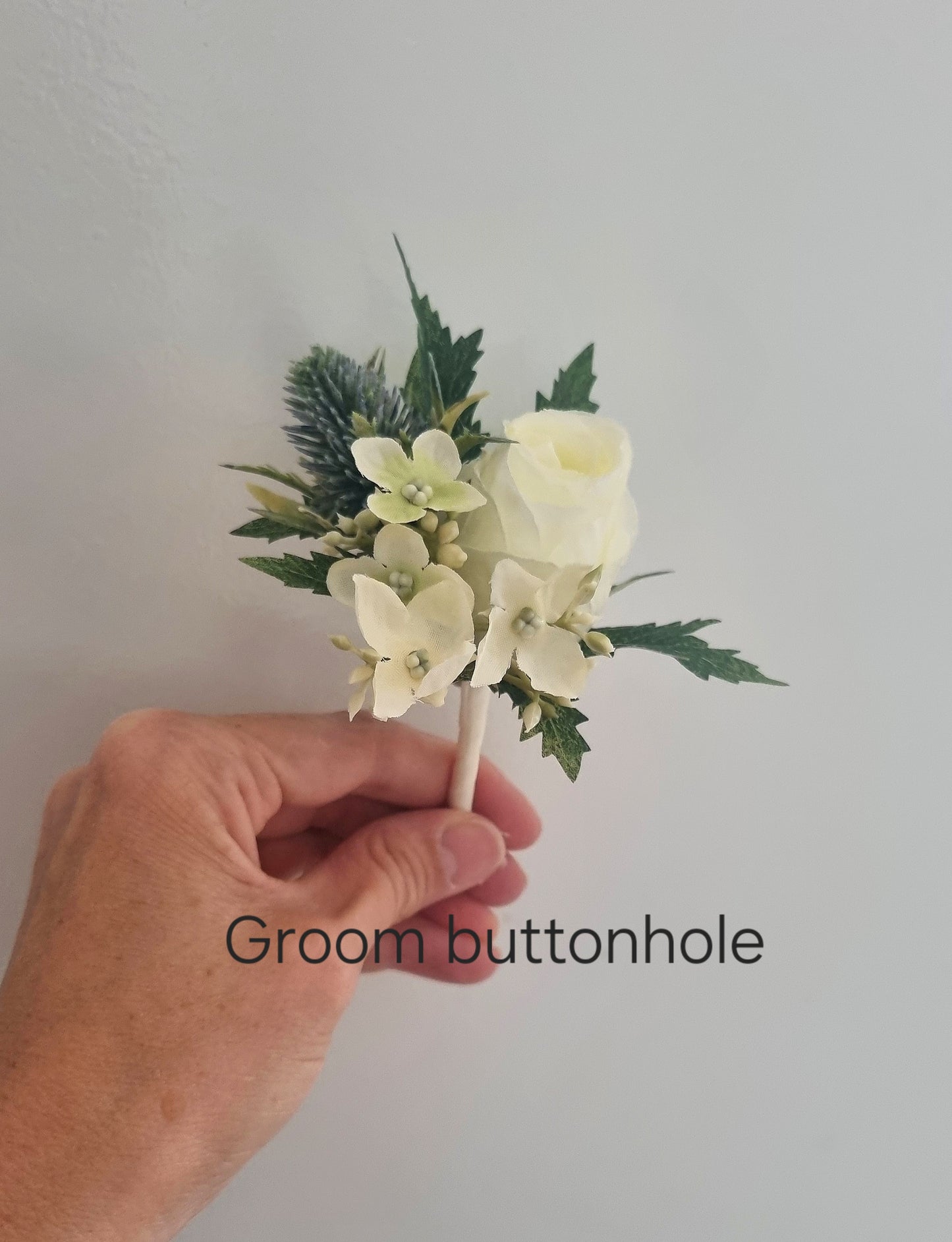 Roses & Thistles buttonholes