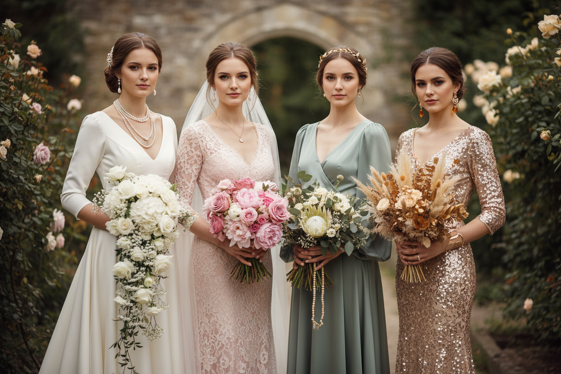 How to Choose a Faux Wedding Bouquet Colour Scheme