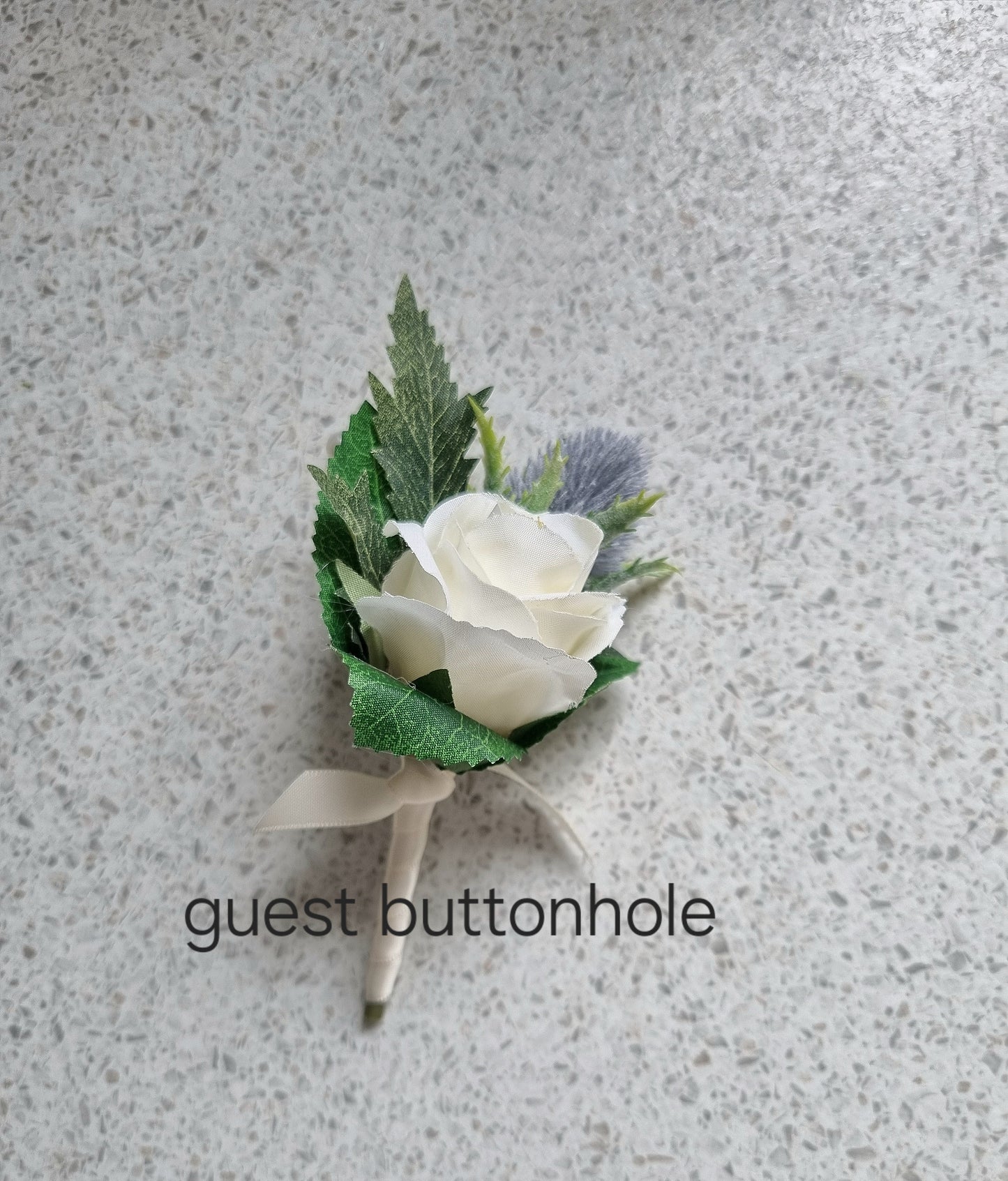 Roses & Thistles buttonholes